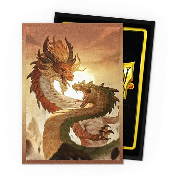 Obaly na karty Dragon Shield Dual Matte Art Sleeves 2025 Standard Size - Wood Snake - 100 ks