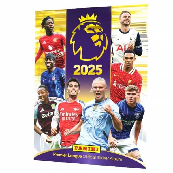 Futbalový album na samolepky Premier League 2024/2025
