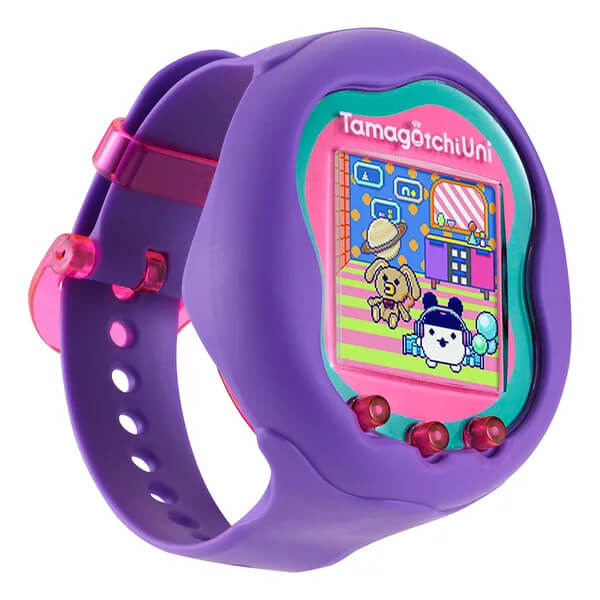 Tamagotchi Uni - Violet s páskem na ruku (wi-fi, dobíjecí)