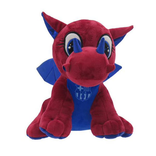 Plyšák FC Barcelona - drak - 25 cm