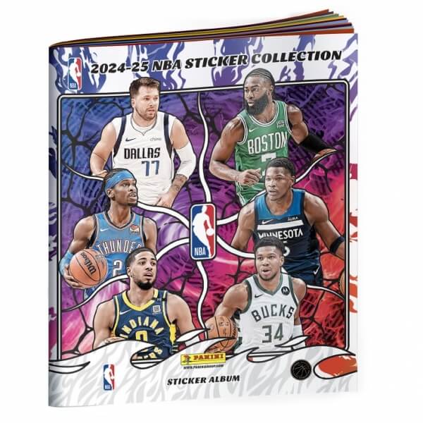 2024-2025 NBA basketbal album na samolepky
