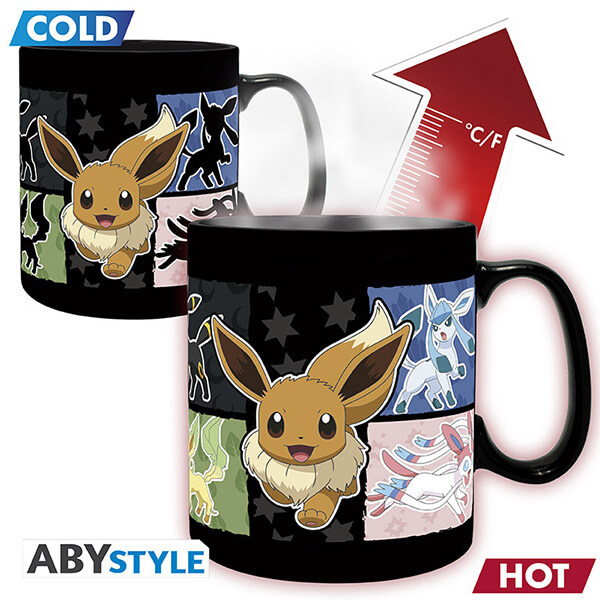 Kouzelný hrneček Pokémon Eevee - 460 ml
