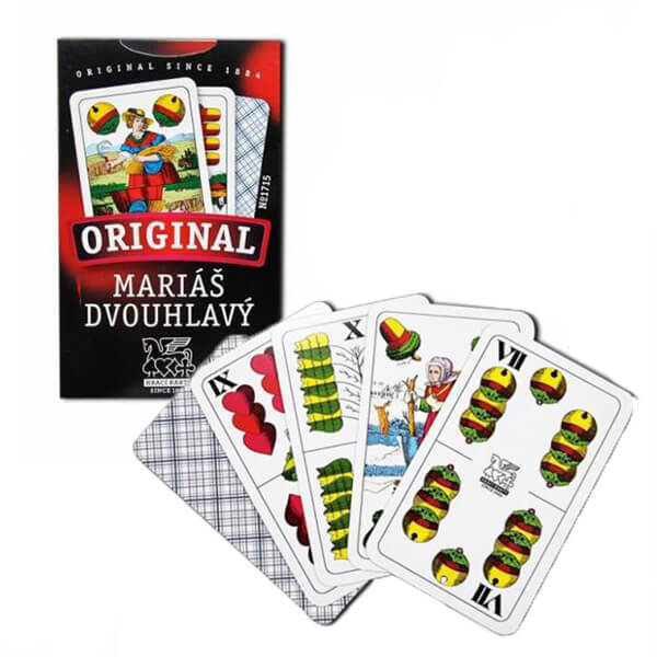 Dvojhlavé hracie karty mariášové - Pegasus
