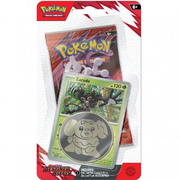 Pokémon Destined Rivals - Checklane Blister - Zarude