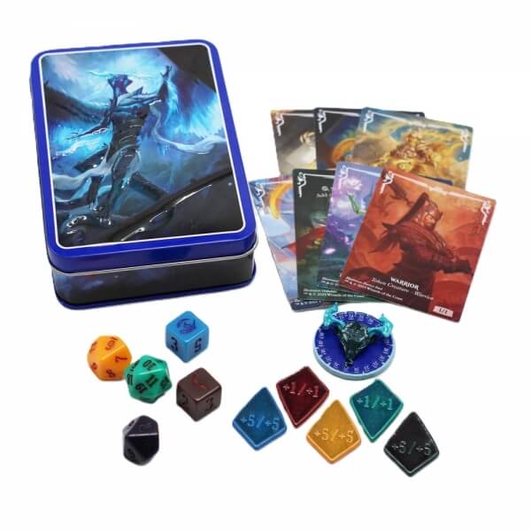 Magic the Gathering Tarkir Dragonstorm Balenie kociek a žetónov
