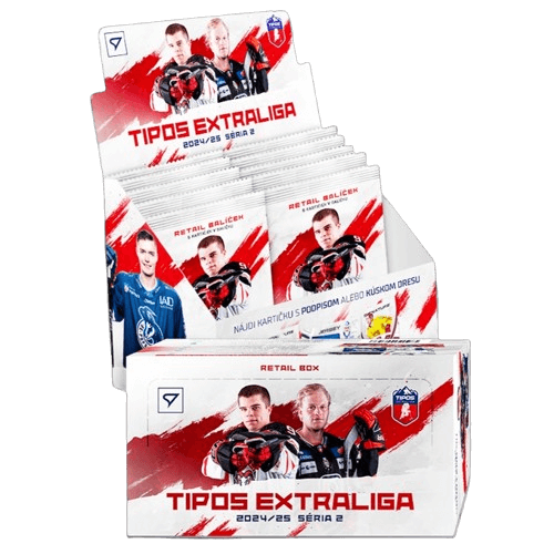 Hokejové karty Tipos Extraliga 2024/25 - Retail box - 2. série