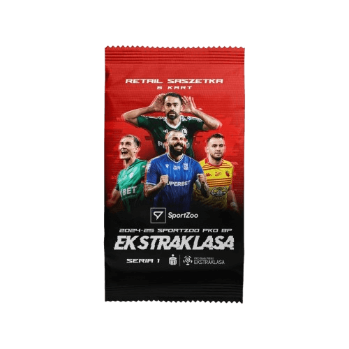 Fotbalové karty Ekstraklasa 2024-2025 Retail balíček 1. série