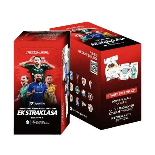 Fotbalové karty Ekstraklasa 2024-2025 Retail box 1. série