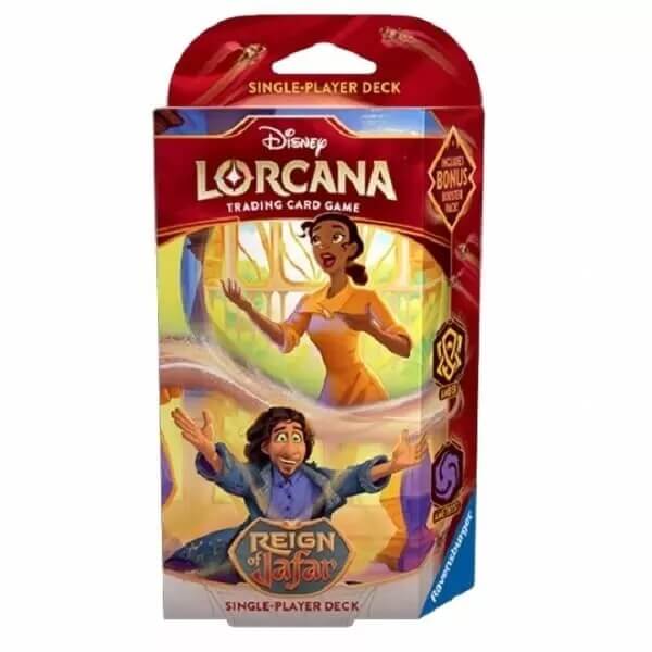 Disney Lorcana TCG: Reign of Jafar - Starter Deck - Tiana a Bruno (Amber a Amethyst)