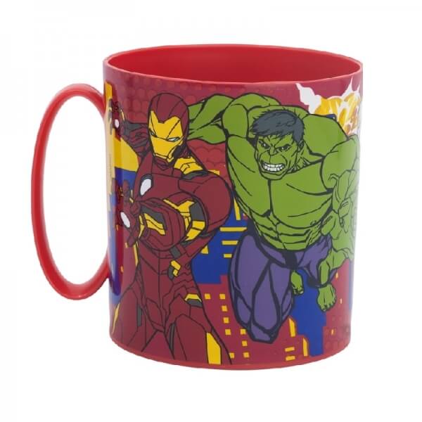 Tasse Enfant Avengers Rolling Thunder 265 Ml - Plastique Réutilisable Et Micro-ondable - Idéal Pour Les Petits Fans De Super-héros