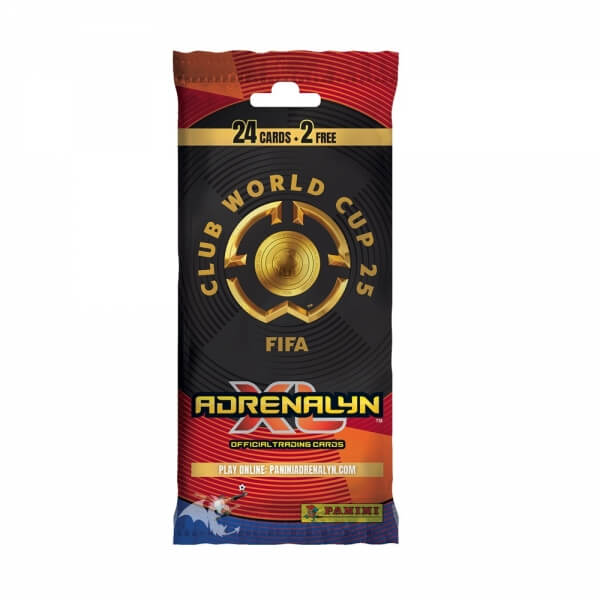 Fútbalové karty FIFA Club World Cup 2025 ADRENALYN Fatpack