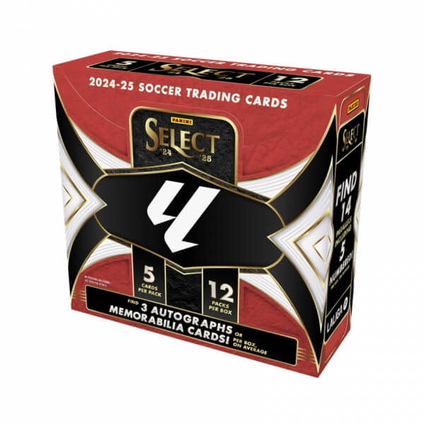 2024-2025 Panini Select La Liga Hobby Box - fotbalové karty