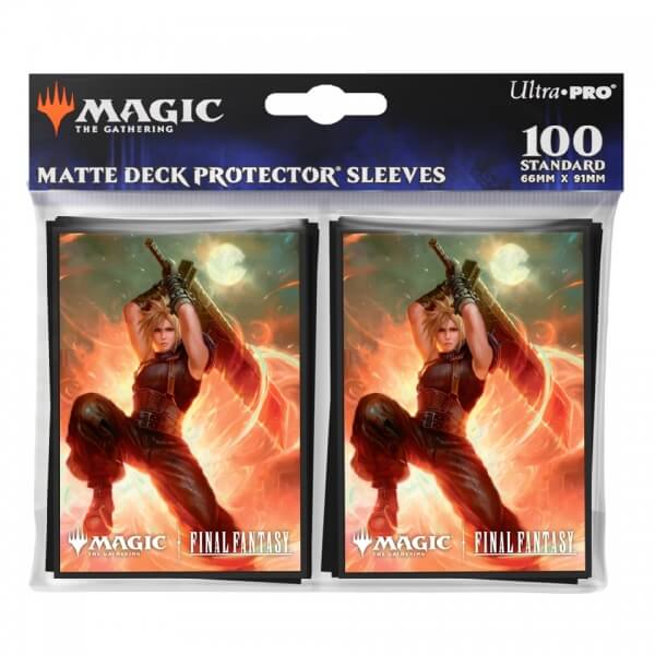 Obaly na karty MTG Final Fantasy - Cloud, Ex-SOLDIER - 100 ks