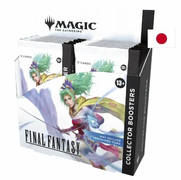 Magic the Gathering Final Fantasy Collector Booster Box - japonský