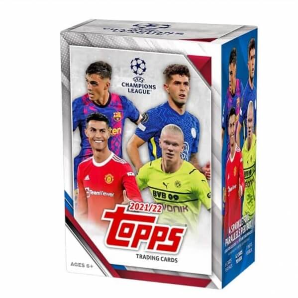 2021-2022 Topps UEFA Champions League Value Box - fotbalové karty