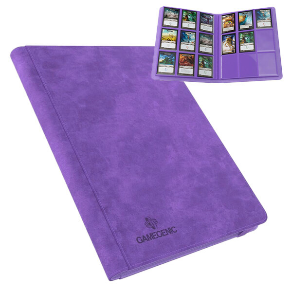 Album na karty Gamegenic Prime 18-Pocket Purple