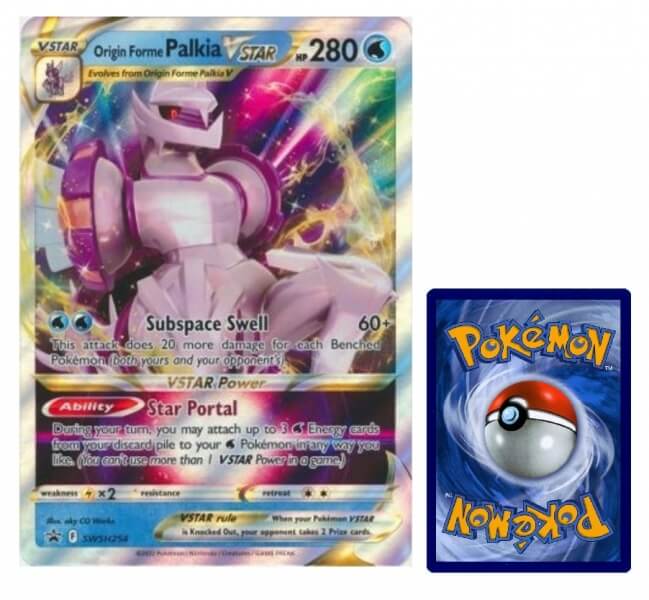 Pokémon JUMBO karta Palkia VSTAR