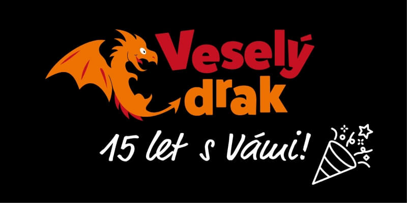 vesely drak 15. výročí oslava dárek vesely drak 15. výročí oslava dárek