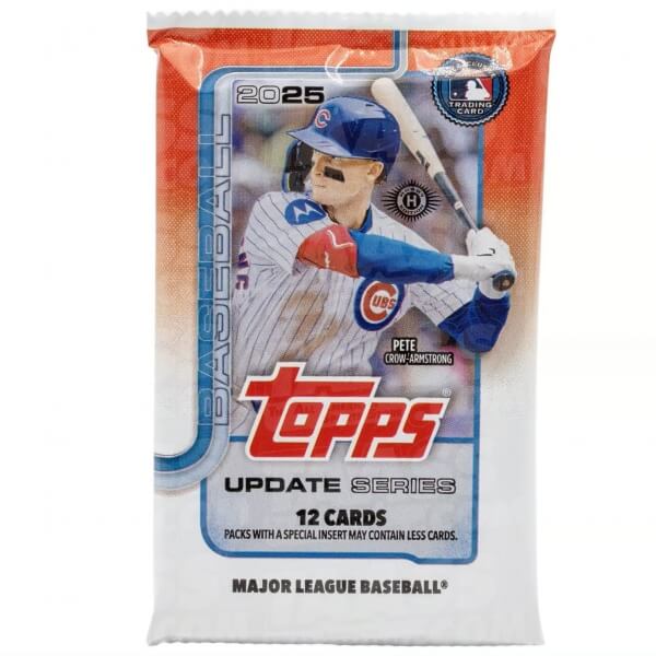 2025 Topps Baseball Update Series Hobby balíček - sběratelské karty