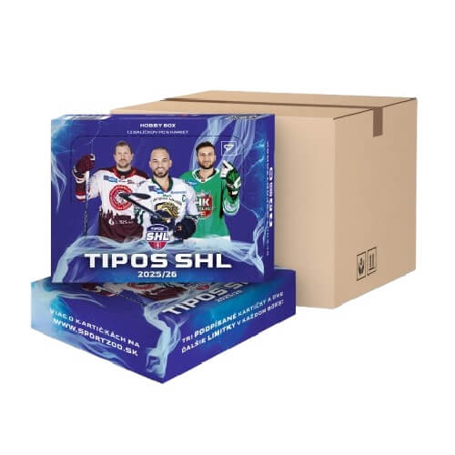 Hokejové karty Tipos SHL 2025-2026 Hobby case
