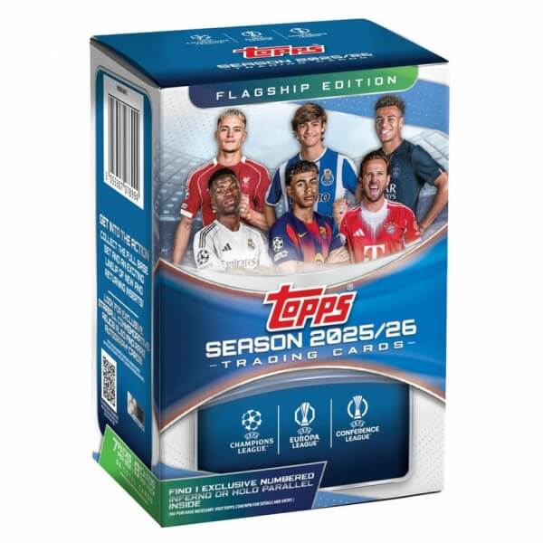 2025-26 Topps UEFA Club Competitions Blaster Box 