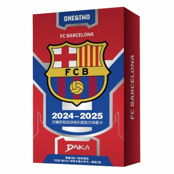 2025-26 Daka FC Barcelona One & Two Hobby Box - fotbalové karty