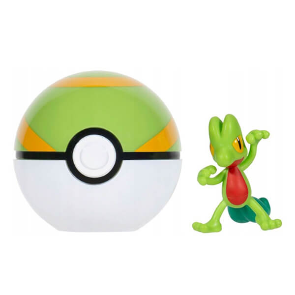Pokémon Clip and Go Nest Ball - figurka Treecko