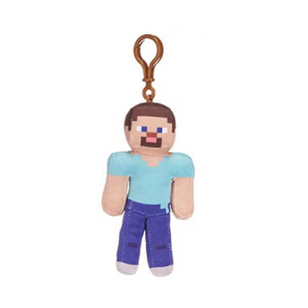 Plyšový přívěsek Minecraft - Steve - 12 cm