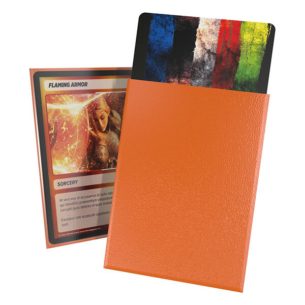Obaly na karty Ultimate Guard Cortex - Matte Orange - 100 ks