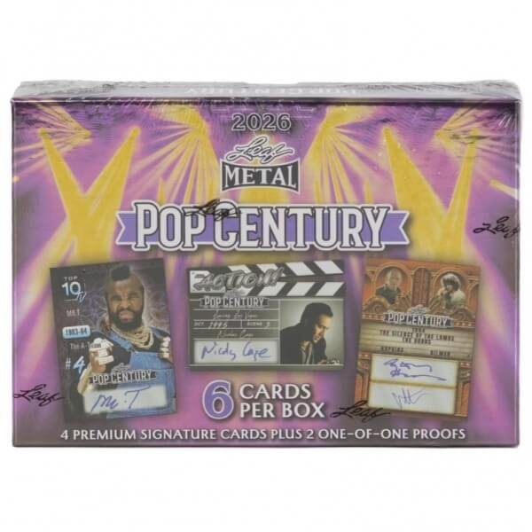 2026 Leaf Metal Pop Century Hobby Box