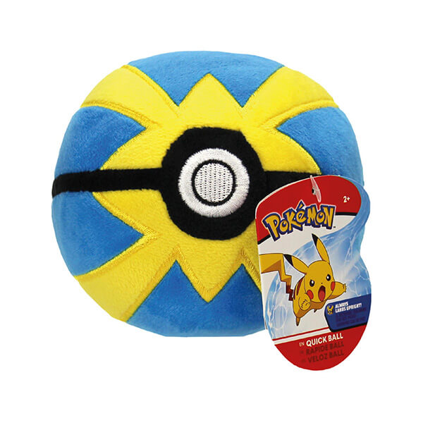 Pokémon plyšák - Quick Ball - 12 cm