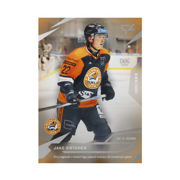 Hokejová karta Live SK Tipsport liga 2025-2026 - L-54 Jake Virtanen