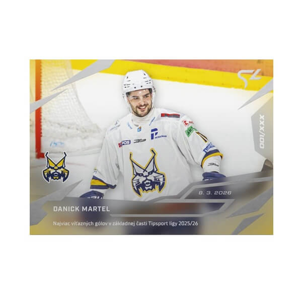 Hokejová karta Live SK Tipsport liga 2025-2026 - L-50 Danick Martel