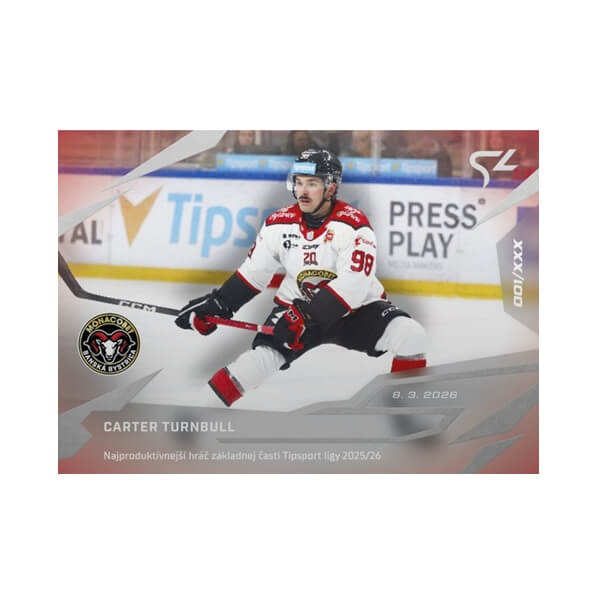 Hokejová karta Live SK Tipsport liga 2025-2026 - L-48 Carter Turnbull