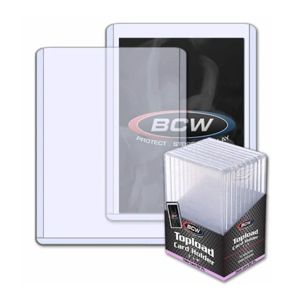 Toploader BCW 3x4 Thick Cards 197 PT - 10 ks