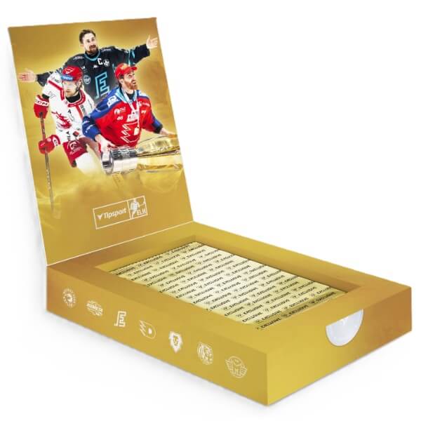 Hokejové karty Tipsport ELH 2025/2026 Play off Exclusive Lite Box