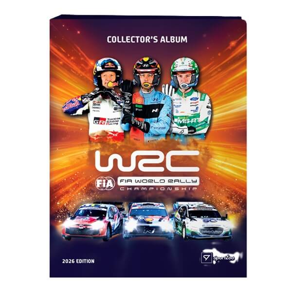 Sběratelské album na karty 2026 FIA WRC World Rally Championship