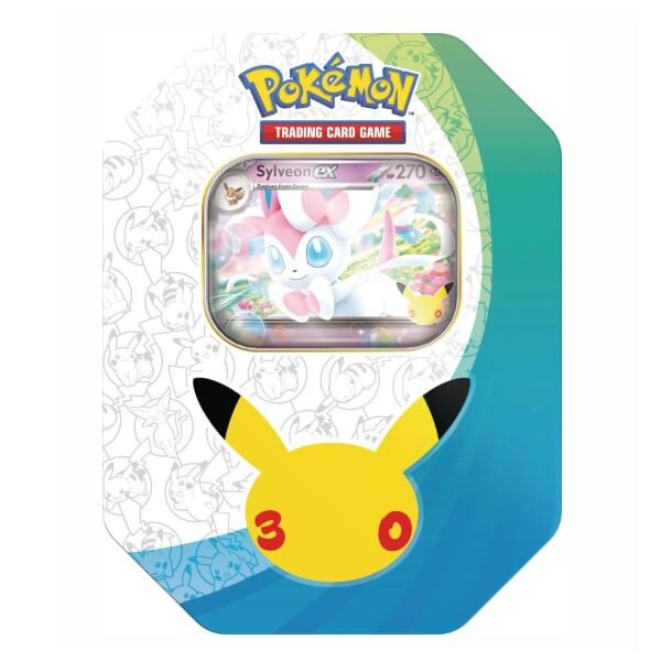 Plechovka Pokémon 30th Celebration Tin - Sylveon ex
