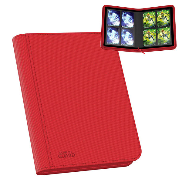 Album na karty Ultimate Guard 4-Pocket ZipFolio XenoSkin Red