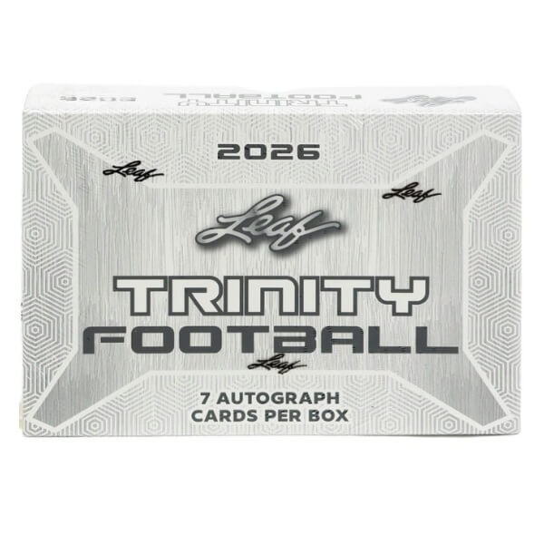2026 Leaf Trinity Football Hobby Box - karty NFL