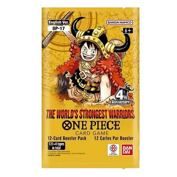 One Piece TCG - The Worlds Strongest Warriors Booster Balíček (OP-17) - EN