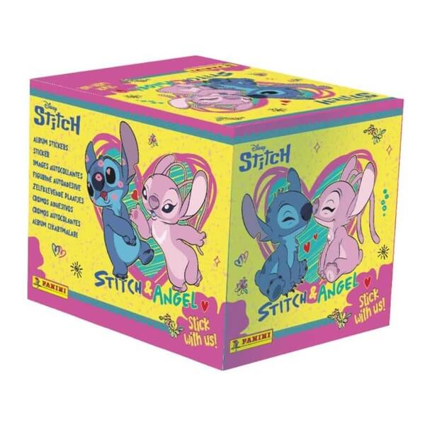 Stitch and Angel Sticker Collection box - 36 balíčků samolepek