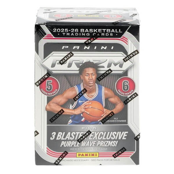 2025-2026 NBA karty Panini Prizm Basketball Blaster Box