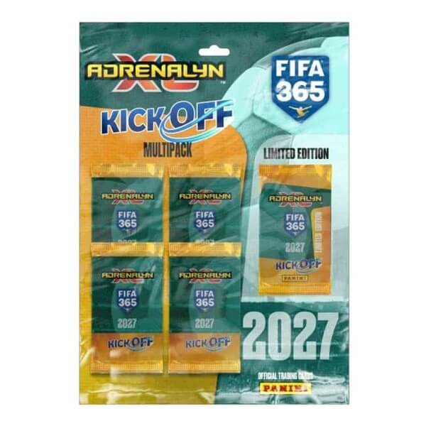 Panini FIFA 365 2026/2027 Adrenalyn XL Kick-Off Multipack - fotbalové karty 