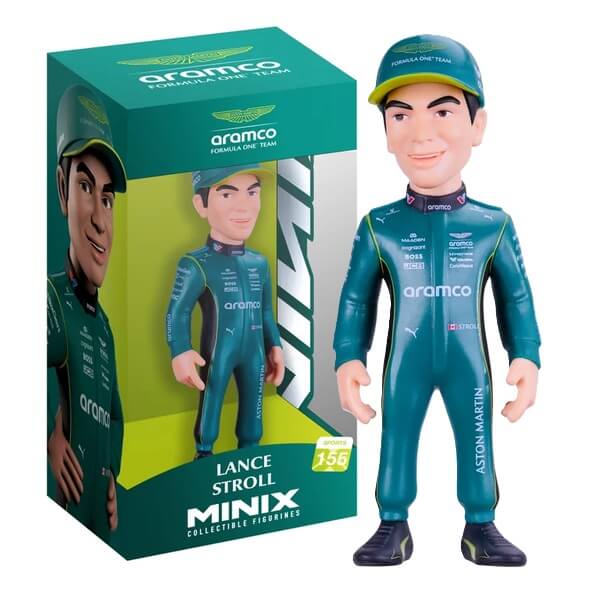 Figurka F1 Minix 156 S2 Aramco Aston Martin - Lance Stroll