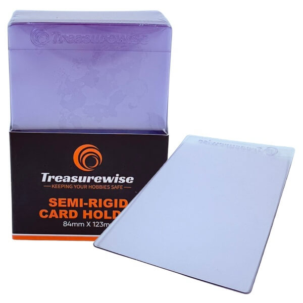Polotuhé obaly na karty TreasureWise Semi-Rigid Card Holder - 50 ks