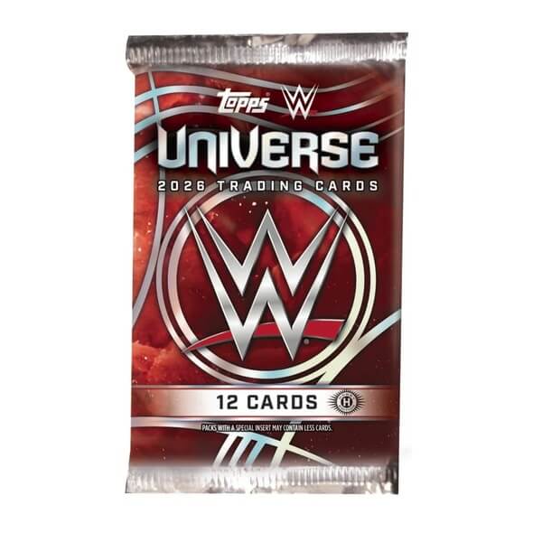 2026 Topps Universe WWE Wrestling Hobby Balíček