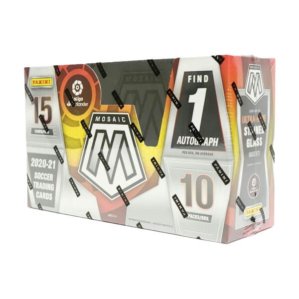 2020/2021 Panini Mosaic La Liga Soccer Hobby Box - fotbalové karty