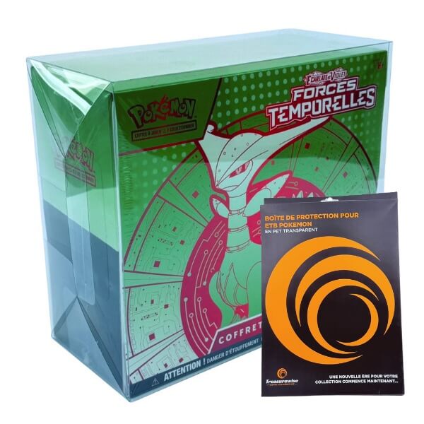 Ochranný PET box TreasureWise na Pokémon ETB - 5 ks