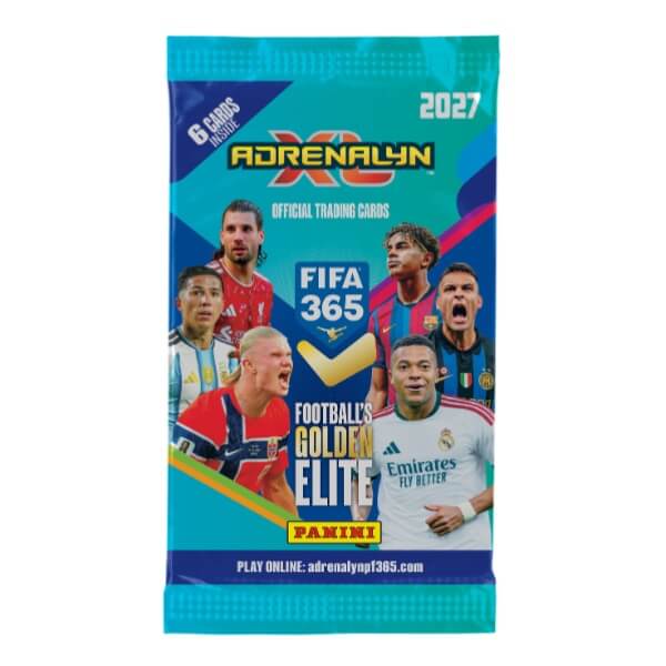 Panini FIFA 365 2026/2027 Adrenalyn XL Booster Balíček - fotbalové karty 